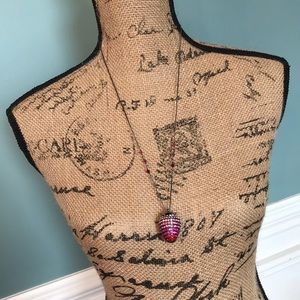 Park Lane Jewelry - Park Lane Swarovski Crystal Strawberry Necklace Park Lane Jewelry - Park Lane Swarovski Crystal Strawberry Necklace